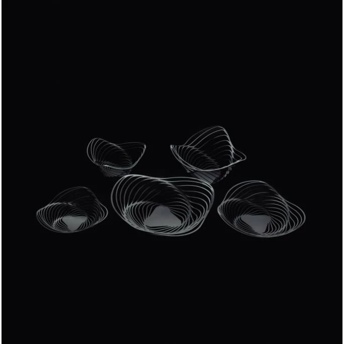 New 😀 Alessi TRINITY Obstschale - Ø 33 Cm - Höhe 8 Cm - Schwarz 🥰 6 New 😀 Alessi TRINITY Obstschale - Ø 33 Cm - Höhe 8 Cm - Schwarz 🥰 - Image 4