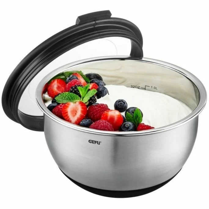 Wholesale ✔️ GEFU MUOVO Edelstahlschüssel - 1 Liter - Edelstahl 🧨 3 Wholesale ✔️ GEFU MUOVO Edelstahlschüssel - 1 Liter - Edelstahl 🧨