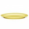 New 🎁 Kähler Design Kähler Ursula Teller Oval - Gross - Ø 33 Cm - Yellow 🧨