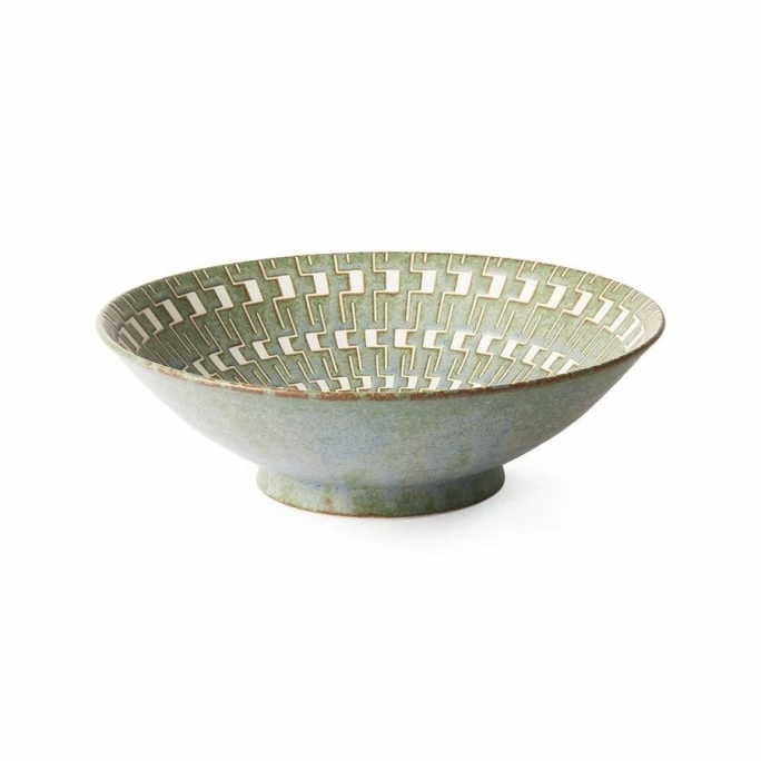 Best deal ❤️ HK Living Kyoto Ceramics Japanese Keramikschale - 25 X 25 X 7,8 Cm - Green-white ❤️ 3 Best deal ❤️ HK Living Kyoto Ceramics Japanese Keramikschale - 25 X 25 X 7,8 Cm - Green-white ❤️