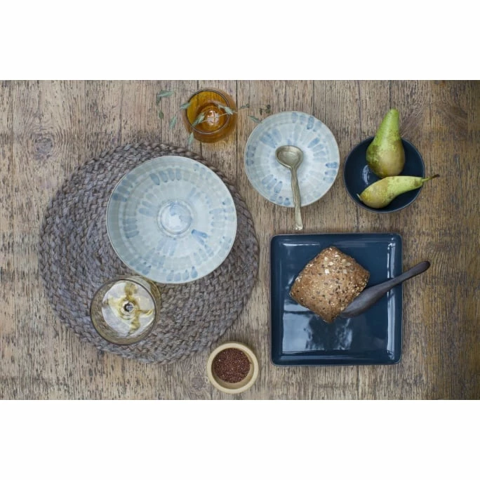 Promo 🥰 Urban Nature Culture Share Your Food Schale - Ø 10 Cm - Höhe 2 Cm - Terracotta-blue ✨ 5 Promo 🥰 Urban Nature Culture Share Your Food Schale - Ø 10 Cm - Höhe 2 Cm - Terracotta-blue ✨ - Image 3