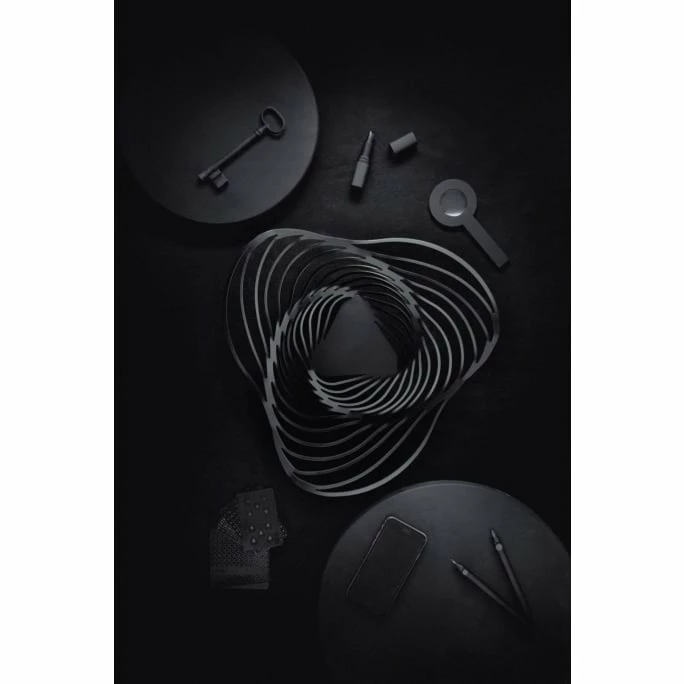 Flash Sale ✔️ Alessi TRINITY Schale - Ø 26 Cm - Höhe 7 Cm - Schwarz 😀 6 Flash Sale ✔️ Alessi TRINITY Schale - Ø 26 Cm - Höhe 7 Cm - Schwarz 😀 - Image 4