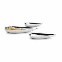 Buy 🔔 Philippi Blob Schalen-Set - 13,3x5,4 + 17x6,3 + 23x9 Cm - Silberfarben 👏 7 Buy 🔔 Philippi Blob Schalen-Set - 13,3x5,4 + 17x6,3 + 23x9 Cm - Silberfarben 👏 -Rosendahl-Shop unnamed file 50