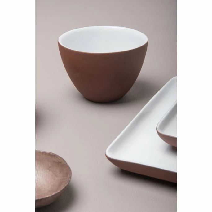 Brand new 🛒 Urban Nature Culture Share Your Food Schale - Ø 11,5 Cm - Höhe 5 Cm - Terracotta-weiß ✨ 5 Brand new 🛒 Urban Nature Culture Share Your Food Schale - Ø 11,5 Cm - Höhe 5 Cm - Terracotta-weiß ✨ - Image 3