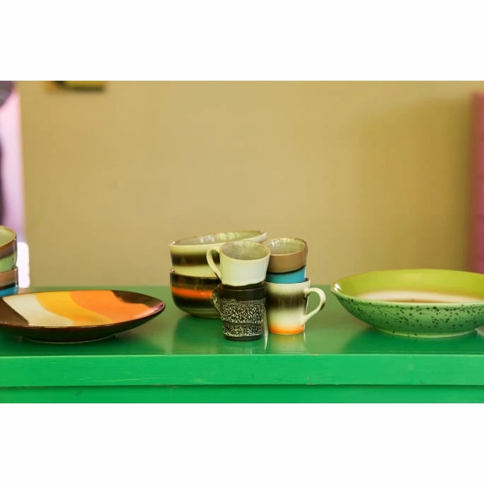 Deals 🤩 HK Living 70's Ceramic Dessertschale 4er-Set - 4er-Set: 400 Ml - Ø 12,5 Cm - 12,5x12,5x6 Cm - Multicolour 👍 8 Deals 🤩 HK Living 70's Ceramic Dessertschale 4er-Set - 4er-Set: 400 Ml - Ø 12,5 Cm - 12,5x12,5x6 Cm - Multicolour 👍 - Image 6