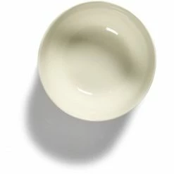 Brand new 😀 Serax Feast By Ottolenghi Schüssel 4er Set - 4 Schüsseln à ø 16 Cm - Höhe 7,5 Cm - Weiß Swirl-stripes Blau 😀