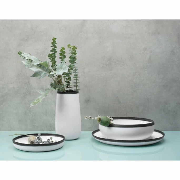 Budget 🛒 ASA ONDA Dekoteller XL - 33,5x33,5 Cm - H 3,2 Cm - Weiß 🥰 4 Budget 🛒 ASA ONDA Dekoteller XL - 33,5x33,5 Cm - H 3,2 Cm - Weiß 🥰 - Image 2