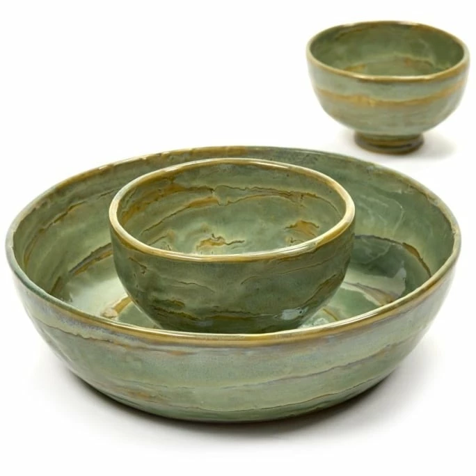 Buy 😀 Serax Pure Salatschale S - ø 20 Cm - Höhe 5 Cm - Grün 1 😍 4 Buy 😀 Serax Pure Salatschale S - ø 20 Cm - Höhe 5 Cm - Grün 1 😍 - Image 2