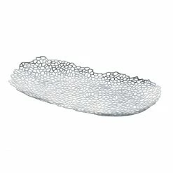 Outlet 🔔 Alessi OPUS Tafel-Schale - 60x34x7,5 Cm - Edelstahl 🔥