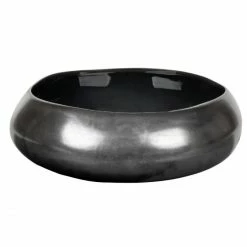 New ✨ Lambert Sapporo Gefäß / Schale - 39x39x12,5 Cm (Öffnung Ø33 Cm) - Graphit/dunkelblau 🧨