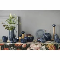 Coupon 🧨 Kähler Design Kähler 🔨 Hammershøi Kleine Schüssel - Ø 13 Cm - Höhe 7 Cm - Indigo 💯 -Rosendahl-Shop unnamed file 647