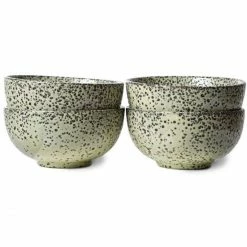 Best Pirce 😉 HK Living Gradient Ceramics Bowl Keramikschüssel - 4er-Set - 4er-Set: Ø 13 Cm - 13x13x6,5 Cm - Green ❤️ -Rosendahl-Shop unnamed file 691