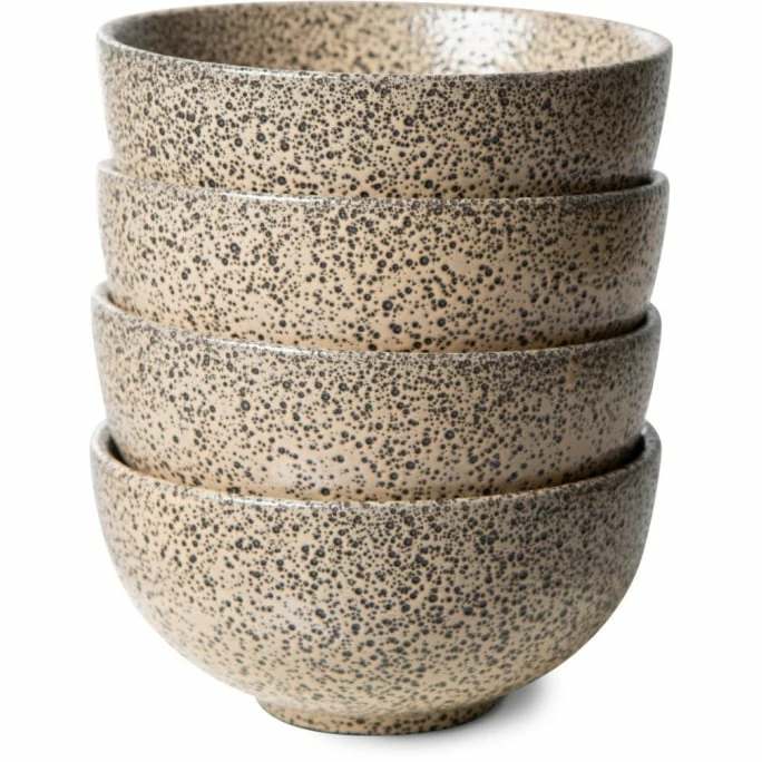 Promo 🤩 HK Living Gradient Ceramics Bowl Keramikschüssel - 4er-Set - 4er-Set: Ø 13 Cm - 13x13x6,5 Cm - Taupe 👍 7 Promo 🤩 HK Living Gradient Ceramics Bowl Keramikschüssel - 4er-Set - 4er-Set: Ø 13 Cm - 13x13x6,5 Cm - Taupe 👍 - Image 5