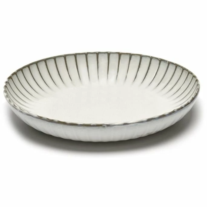 Outlet ⌛ Serax Inku Servierschüssel - ø 27 Cm - Höhe 5 Cm - Weiß 🎁 3 Outlet ⌛ Serax Inku Servierschüssel - ø 27 Cm - Höhe 5 Cm - Weiß 🎁