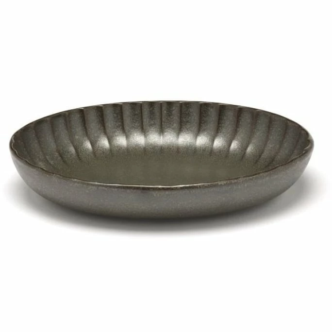 Best Pirce 🛒 Serax Inku Servierschüssel Oval - 19x13 Cm - Höhe 3,7 Cm - Grün 👏 3 Best Pirce 🛒 Serax Inku Servierschüssel Oval - 19x13 Cm - Höhe 3,7 Cm - Grün 👏