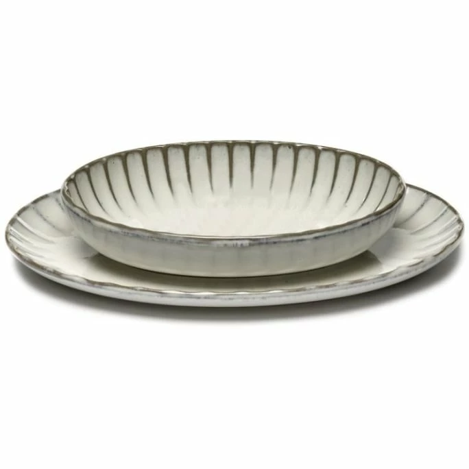 Hot Sale 😉 Serax Inku Servierschüssel Oval - 19x13 Cm - Höhe 3,7 Cm - Weiß 👍 4 Hot Sale 😉 Serax Inku Servierschüssel Oval - 19x13 Cm - Höhe 3,7 Cm - Weiß 👍 - Image 2