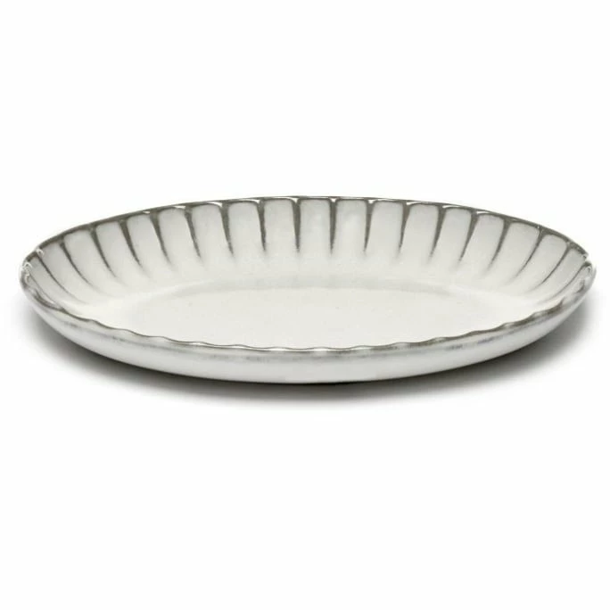 Flash Sale 👏 Serax Inku Servierschüssel Oval - 22x15,4 Cm - Höhe 2,7 Cm - Weiß ⭐ 3 Flash Sale 👏 Serax Inku Servierschüssel Oval - 22x15,4 Cm - Höhe 2,7 Cm - Weiß ⭐