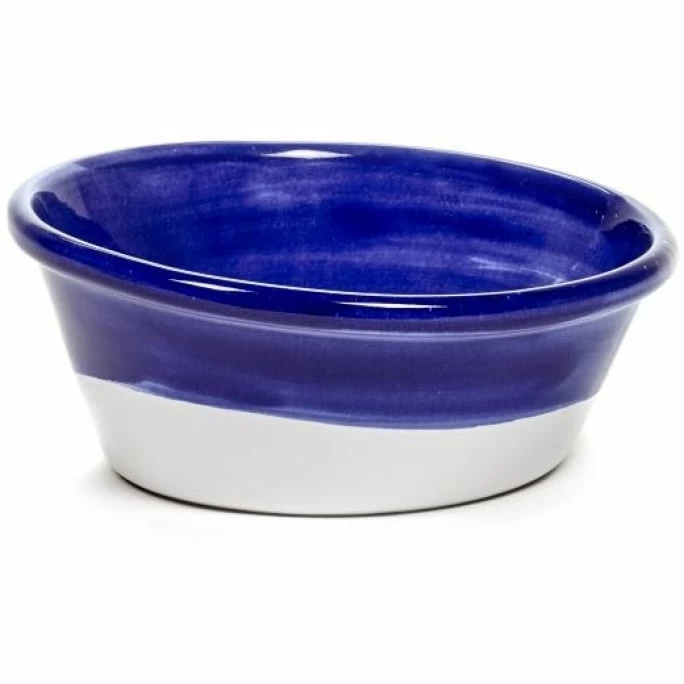 New ❤️ Serax Table Nomade Salatschale S - ø 26 Cm - Höhe 11 Cm - Blau / Weiß 👍 3 New ❤️ Serax Table Nomade Salatschale S - ø 26 Cm - Höhe 11 Cm - Blau / Weiß 👍