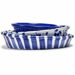 Best deal 🔥 Serax Table Nomade Salatschale L - ø 39 Cm - Höhe 8 Cm - Blau / Weiß 😉 -Rosendahl-Shop unnamed file 750