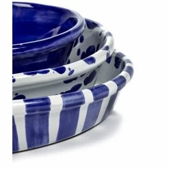 Best deal 🔥 Serax Table Nomade Salatschale L - ø 39 Cm - Höhe 8 Cm - Blau / Weiß 😉 -Rosendahl-Shop unnamed file 751