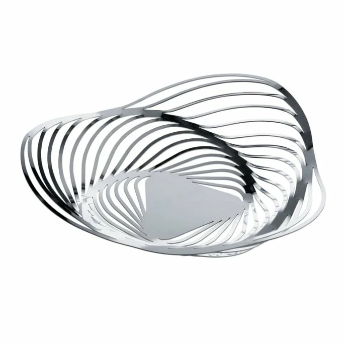 Flash Sale 🛒 Alessi TRINITY Korbschale - Ø 26 Cm - Höhe 7 Cm - Edelstahl 🎁 3 Flash Sale 🛒 Alessi TRINITY Korbschale - Ø 26 Cm - Höhe 7 Cm - Edelstahl 🎁