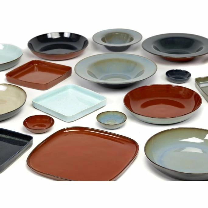 Best deal 🌟 Serax Terres De Reves Servierschale - ø 35,5 Cm - Höhe 6 Cm - Nebelgrau / Rost 🎁 4 Best deal 🌟 Serax Terres De Reves Servierschale - ø 35,5 Cm - Höhe 6 Cm - Nebelgrau / Rost 🎁 - Image 2