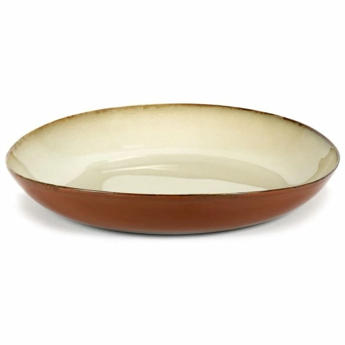 Deals 👏 Serax Terres De Reves Servierschale - ø 45 Cm - Höhe 6,8 Cm - Rost / Nebelgrau 👍 3 Deals 👏 Serax Terres De Reves Servierschale - ø 45 Cm - Höhe 6,8 Cm - Rost / Nebelgrau 👍