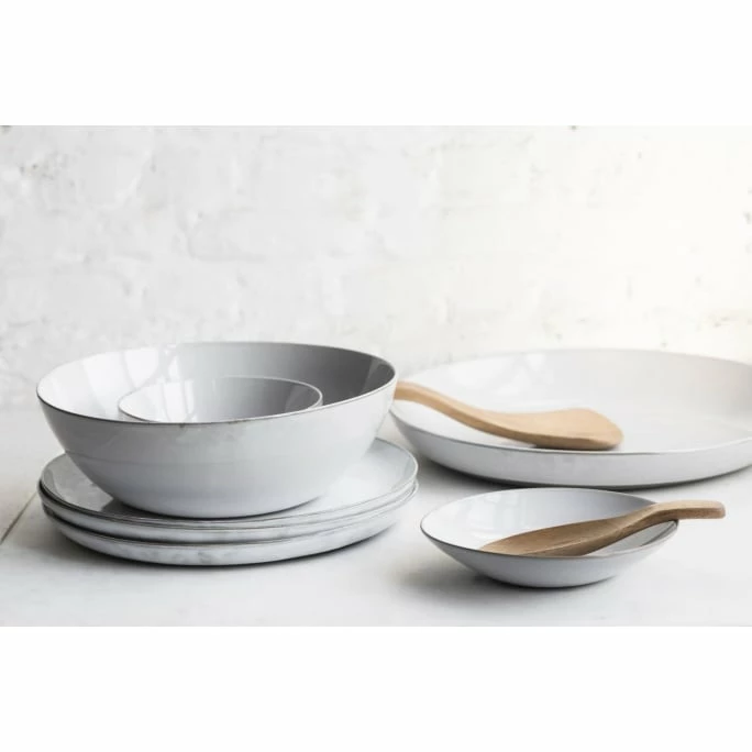 Deals 🌟 Serax Terres De Reves Salatschüssel - ø 27 Cm - Höhe 8,8 Cm - Hellgrau ⭐ 4 Deals 🌟 Serax Terres De Reves Salatschüssel - ø 27 Cm - Höhe 8,8 Cm - Hellgrau ⭐ - Image 2