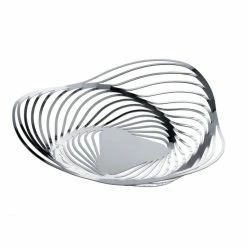 Best Sale 👏 Alessi TRINITY Obstschale - Ø 33 Cm - Höhe 8 Cm - Edelstahl 🤩