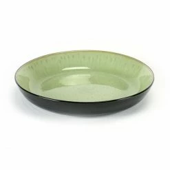 Discount 🎁 Serax Pure Schale - ø 24,5 Cm - Höhe 4 Cm - Grün/schwarz 🤩