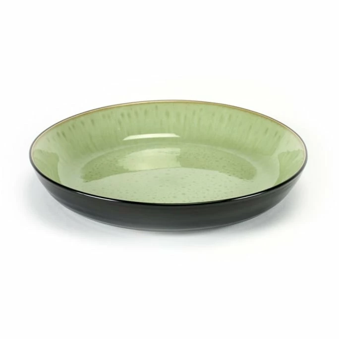 Discount 🎁 Serax Pure Schale - ø 24,5 Cm - Höhe 4 Cm - Grün/schwarz 🤩 3 Discount 🎁 Serax Pure Schale - ø 24,5 Cm - Höhe 4 Cm - Grün/schwarz 🤩