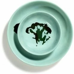 Hot Sale 👏 Serax Feast By Ottolenghi Schale 8er Set - 8 Schalen à ø 7,5 Cm - Höhe 2 Cm - Azure Brokkoli Grün 🔥