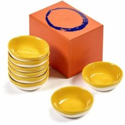 Discount 🧨 Serax Feast By Ottolenghi Schale 8er Set - 8 Schalen à ø 7,5 Cm - Höhe 2 Cm - Sunny Yellow ✔️ -Rosendahl-Shop unnamed file 855