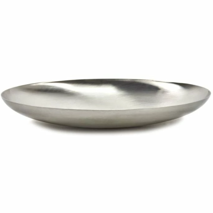 Coupon 🔥 Serax Table Accessoires Schüssel L - Ø 26 Cm - Höhe 3,5 Cm - Silberfarbig 🌟 4 Coupon 🔥 Serax Table Accessoires Schüssel L - Ø 26 Cm - Höhe 3,5 Cm - Silberfarbig 🌟 - Image 2