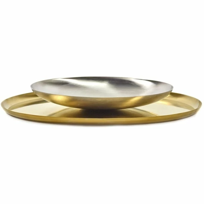 Coupon 🔥 Serax Table Accessoires Schüssel L - Ø 26 Cm - Höhe 3,5 Cm - Silberfarbig 🌟 5 Coupon 🔥 Serax Table Accessoires Schüssel L - Ø 26 Cm - Höhe 3,5 Cm - Silberfarbig 🌟 - Image 3